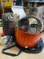 Preview: LotusGrill Small Mandarinenorange - B-Ware gebraucht mit Markierung und Lackflecken / Kratzer inkl. Tasche, 200ml Brennpaste und 2,5kg Kohle - Nr. 71