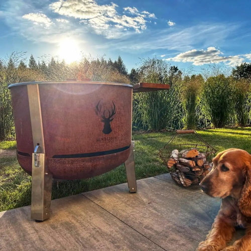 Preview: Masuria Wild Bar für Alpha 600 – Eichenholz, Edelstahlgriff