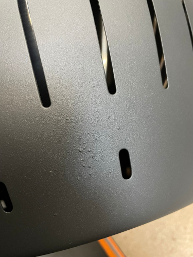 Preview: LotusGrill Classic Anthrazitgrau - B-Ware gebraucht mit Kratzer / Flecken ohne Tasche inkl. 200ml Brennpaste und 2,5kg Kohle - NR 63