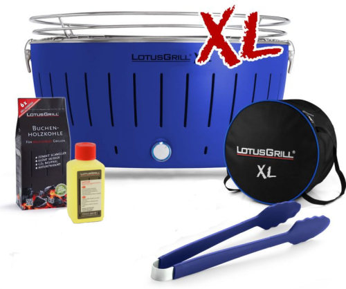 LotusGrill XL StarterSet Tiefblau