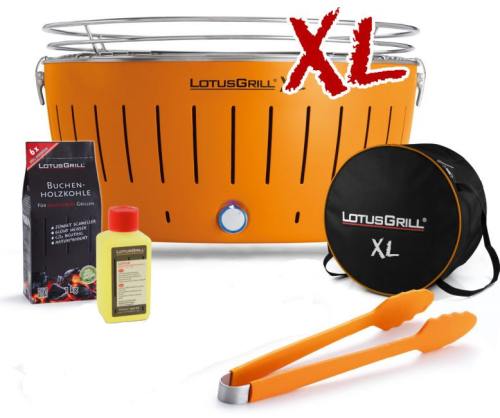 LotusGrill XL StarterSet Feuerrot