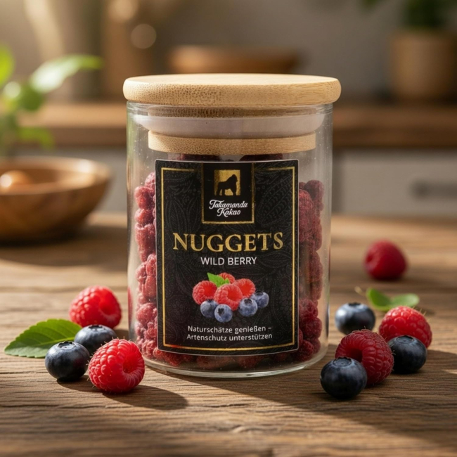 Takamanda Kakao Wild Berry Nuggets 70 g