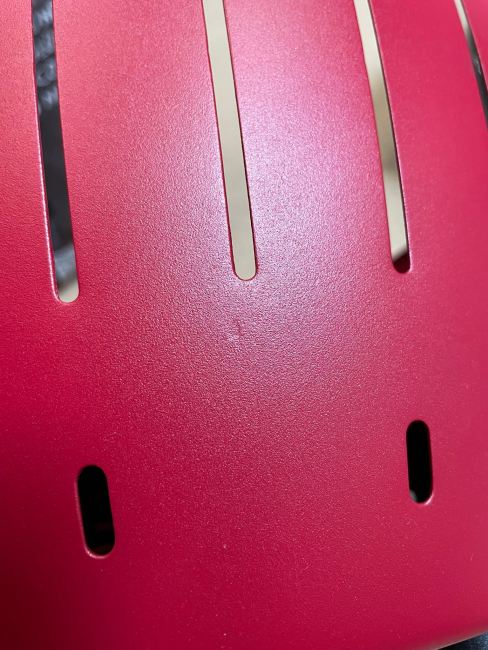 LotusGrill Classic Feuerrot - B-Ware gebraucht mit Delle und Markierung ohne Tasche, 200ml Brennpaste und 2,5kg Kohle - NR 72